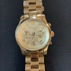 Michael Kors Accessories - Gold Michael Kors oversized Watch Michael Kors Accessories - Gold Michael Kors oversized Watch